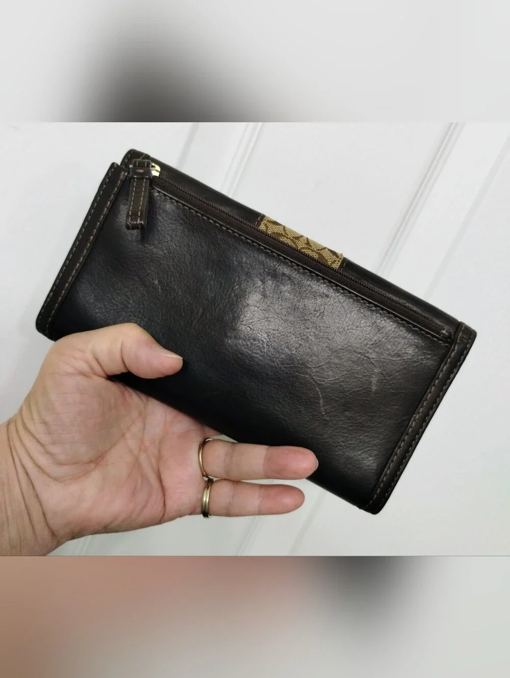 Coach Wallet Tattersall Y2K Vintage